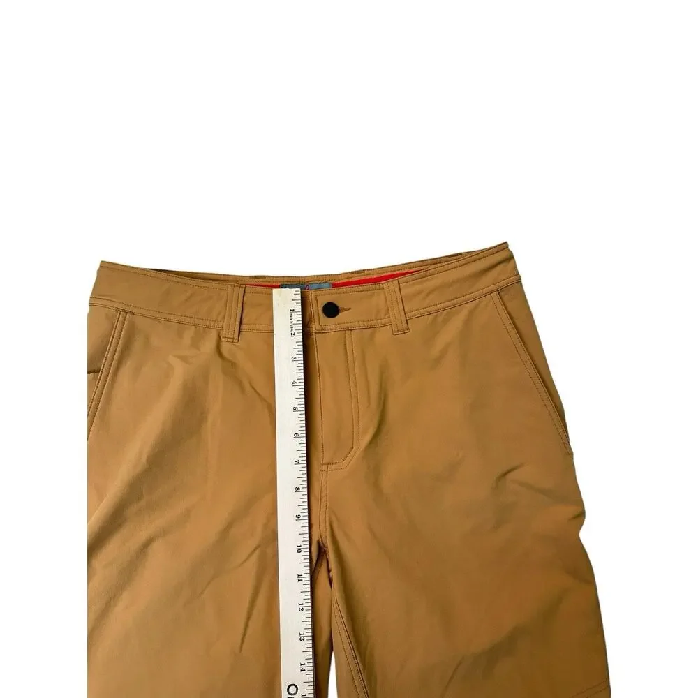Western Rise Pants Men’s 34 Mustard Yellow Chino Outdoors Hiking Camping